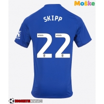 Moške Nogometnih dresov Leicester City Oliver Skipp #22 Domači 2025-26 Kratki rokavi